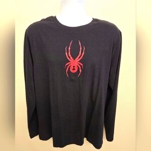 NWT Spyder Men's Cotton Long Sleeve T-Shirt